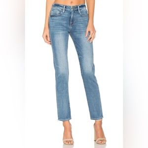 Frame “Le Boy” straight denim